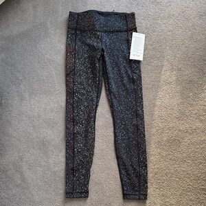 lululemon athletica Seawheeze Rainbow Reflective Leggings